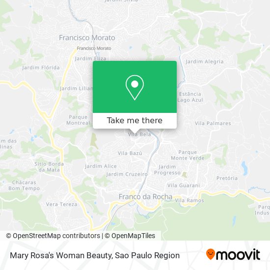 Mary Rosa's Woman Beauty map