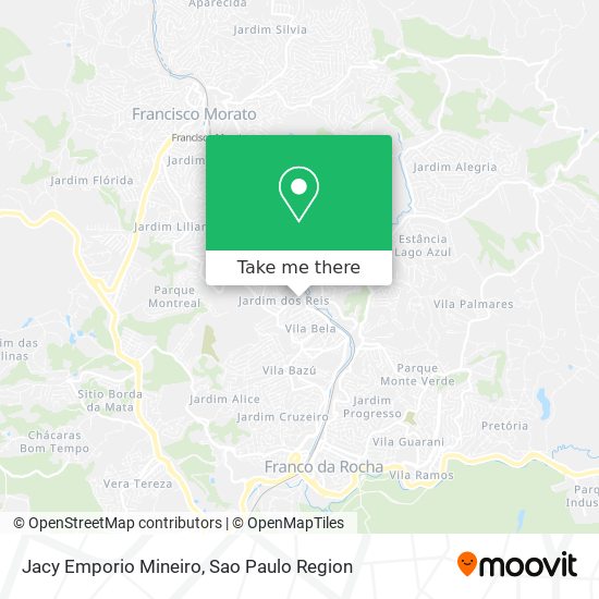 Jacy Emporio Mineiro map
