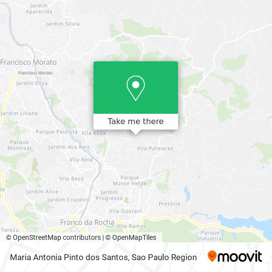 Maria Antonia Pinto dos Santos map