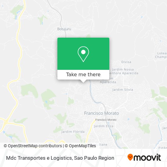 Mdc Transportes e Logistics map