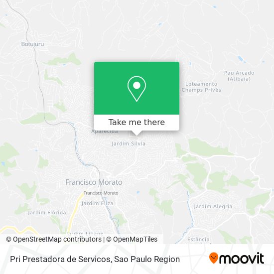 Pri Prestadora de Servicos map