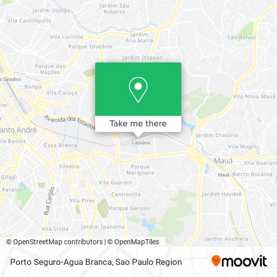 Porto Seguro-Agua Branca map
