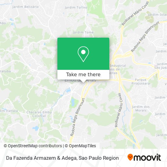 Da Fazenda Armazem & Adega map