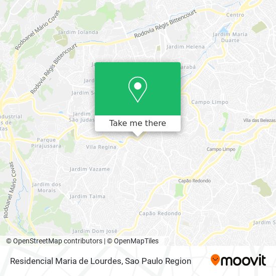 Residencial  Maria de Lourdes map