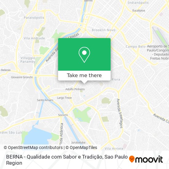 BERNA - Qualidade com Sabor e Tradição map