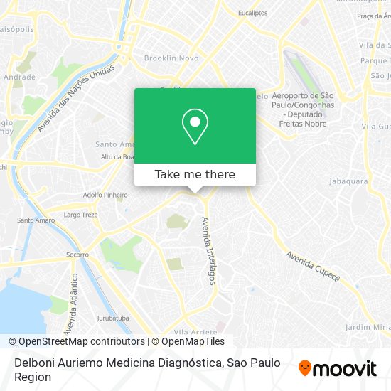 Mapa Delboni Auriemo Medicina Diagnóstica