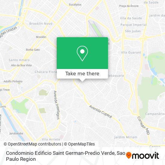 Condominio Edificio Saint German-Predio Verde map