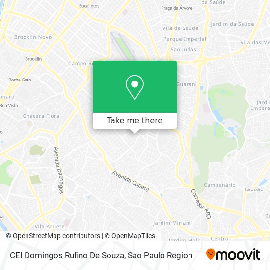Mapa CEI Domingos Rufino De Souza