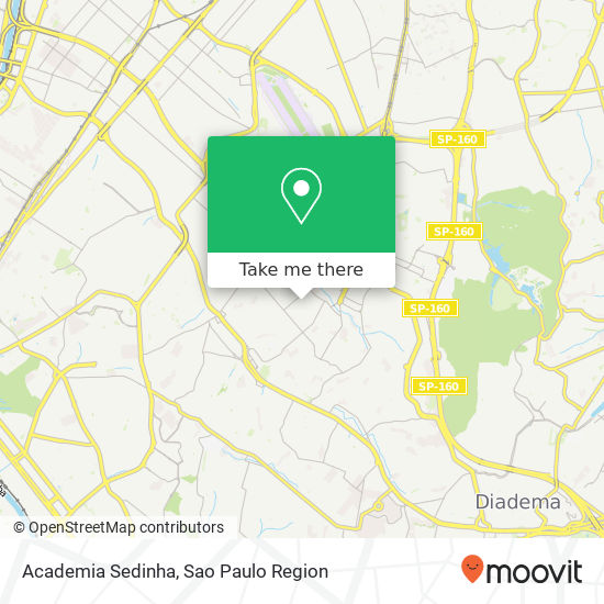 Mapa Academia Sedinha