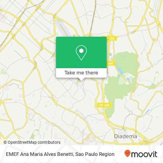 EMEF Ana Maria Alves Benetti map