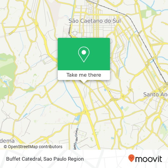 Mapa Buffet Catedral