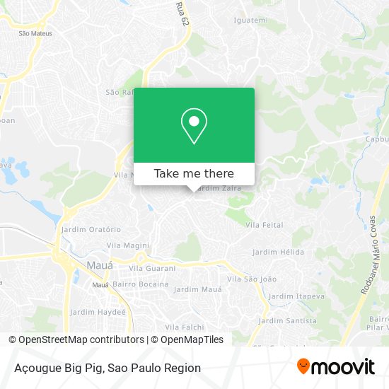 Açougue Big Pig map