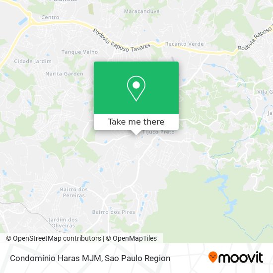 Condomínio Haras MJM map