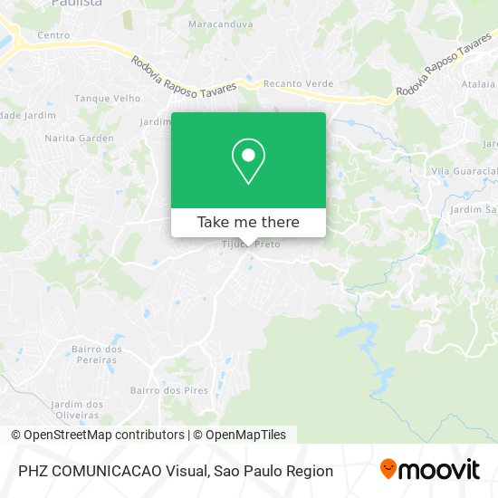 PHZ COMUNICACAO Visual map