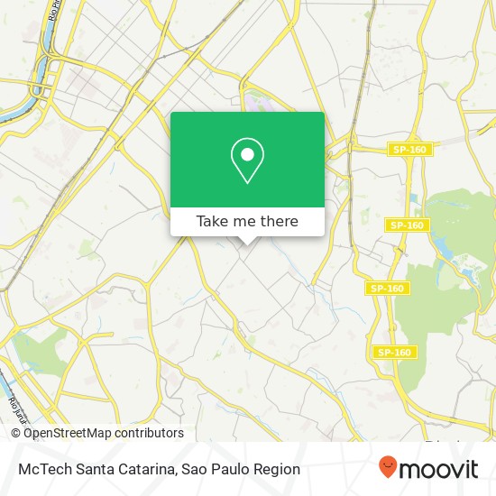 Mapa McTech Santa Catarina