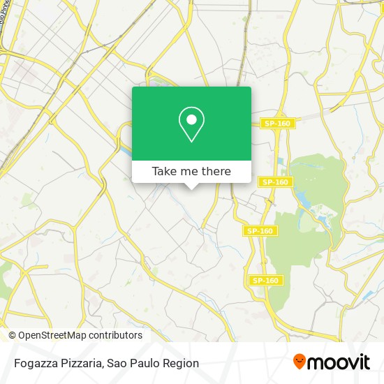 Fogazza Pizzaria map