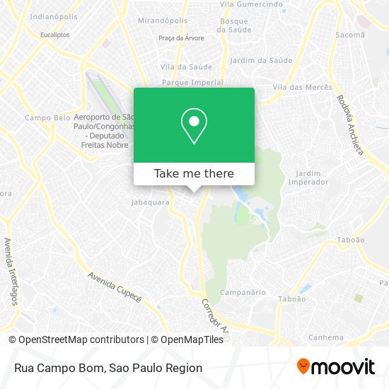 Rua Campo Bom map