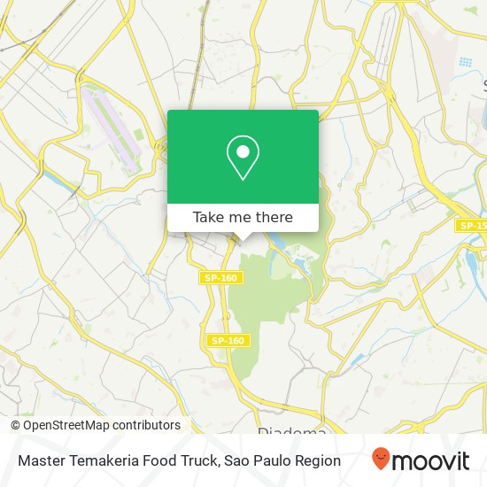 Master Temakeria Food Truck map