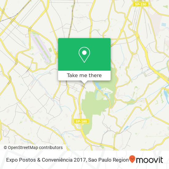 Mapa Expo Postos & Conveniência 2017