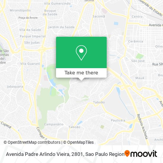 Avenida Padre Arlindo Vieira, 2801 map
