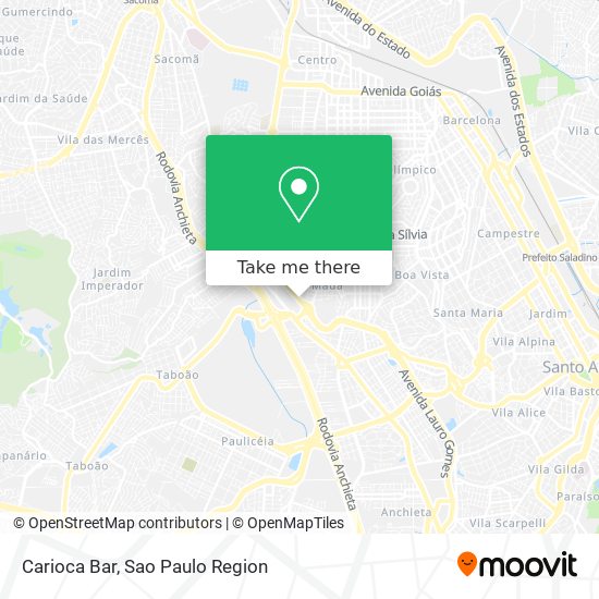 Carioca Bar map