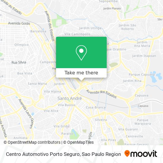 Centro Automotivo Porto Seguro map