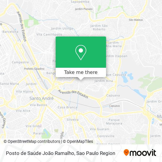 Posto de Saúde João Ramalho map