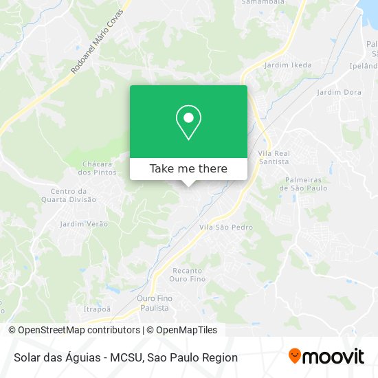 Solar das Águias - MCSU map