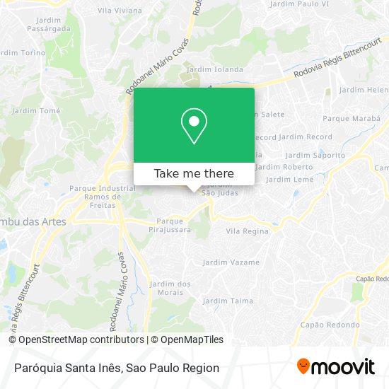 Paróquia Santa Inês map
