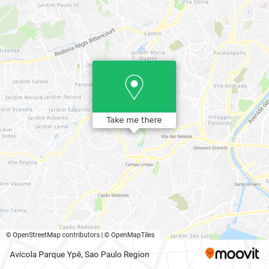Avícola Parque Ypê map
