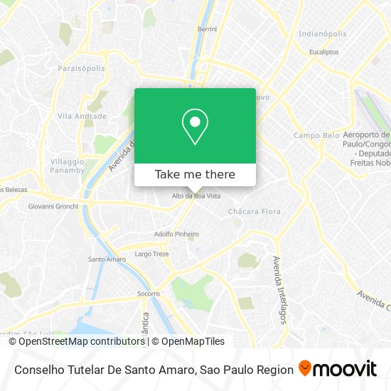 Conselho Tutelar De Santo Amaro map