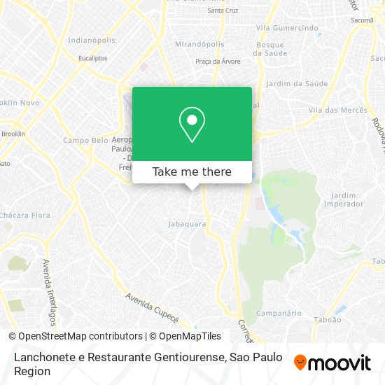 Lanchonete e Restaurante Gentiourense map