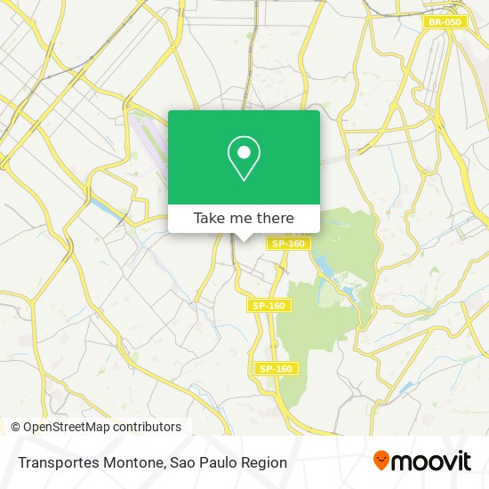 Transportes Montone map