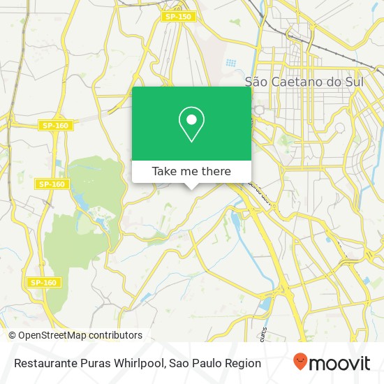 Mapa Restaurante Puras Whirlpool