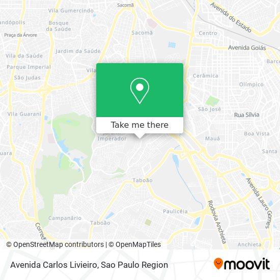 Avenida Carlos Livieiro map