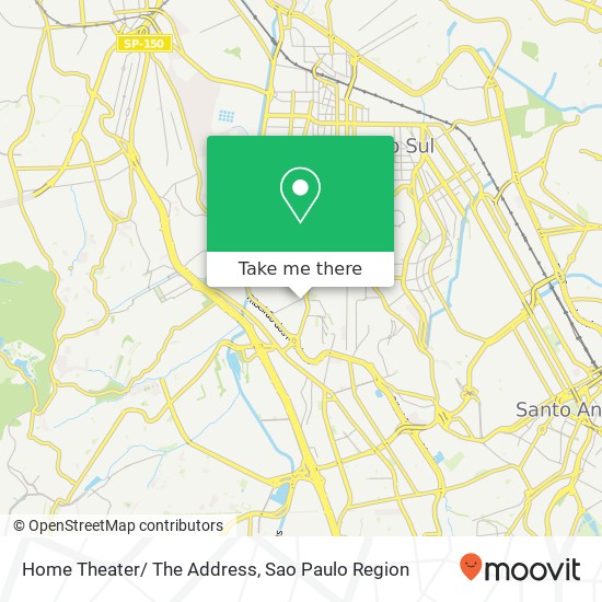 Mapa Home Theater/ The Address