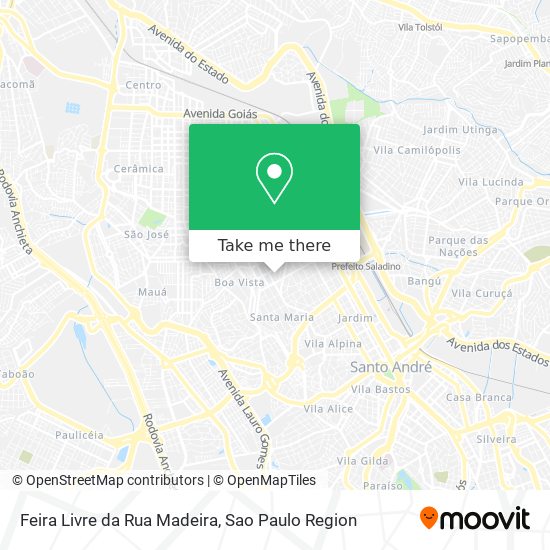 Feira Livre da Rua Madeira map