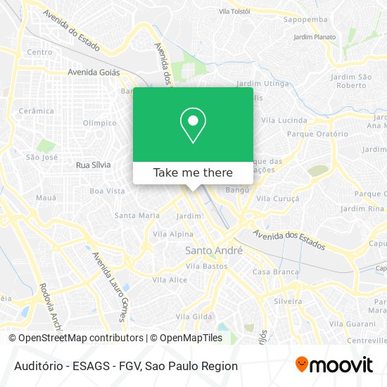 Auditório - ESAGS - FGV map
