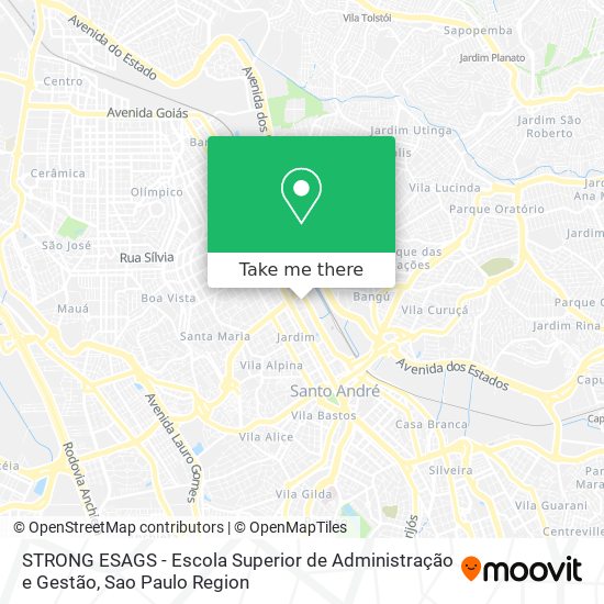 STRONG ESAGS - Escola Superior de Administração e Gestão map