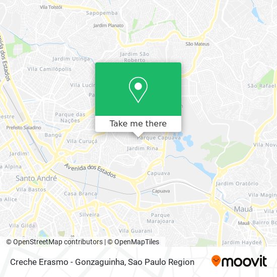 Creche Erasmo - Gonzaguinha map
