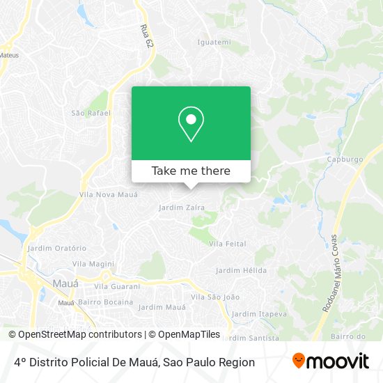 4º Distrito Policial De Mauá map