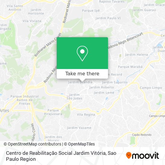 Centro de Reabilitação Social Jardim Vitória map