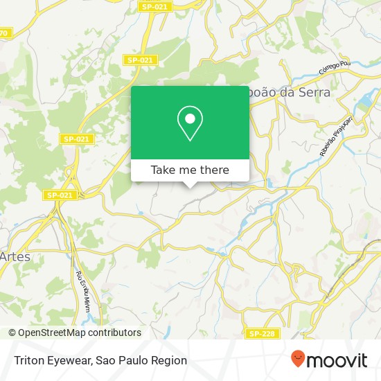 Triton Eyewear map