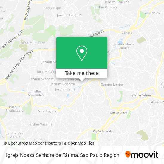 Igreja Nossa Senhora de Fátima map