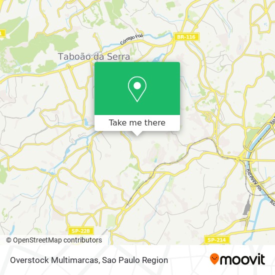 Mapa Overstock Multimarcas