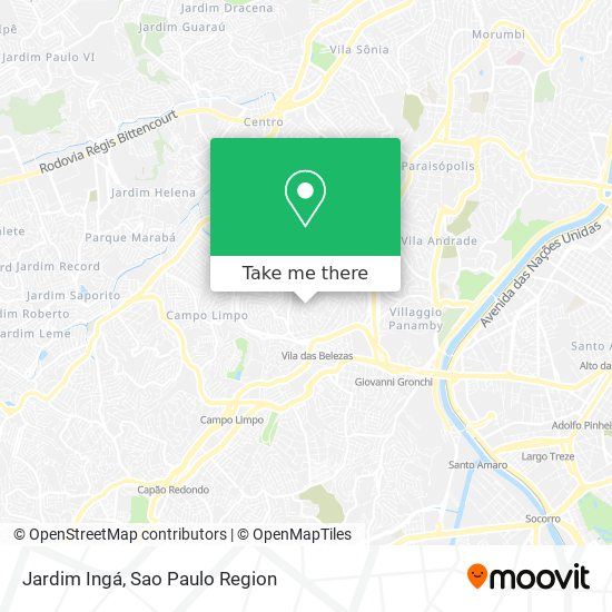 Jardim Ingá map