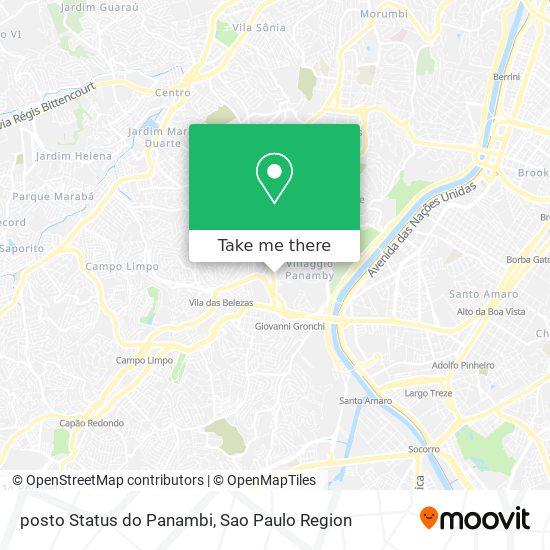 posto Status do Panambi map