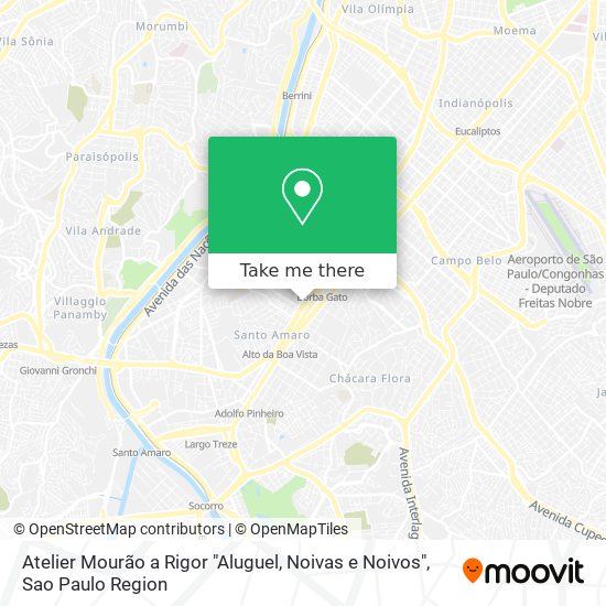 Atelier Mourão a Rigor "Aluguel, Noivas e Noivos" map