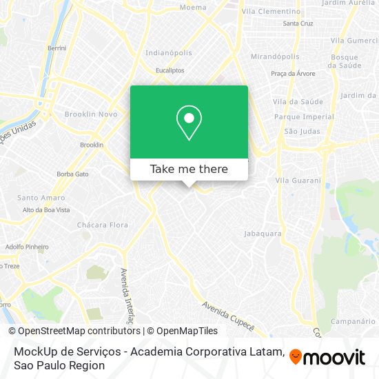 MockUp de Serviços - Academia Corporativa Latam map