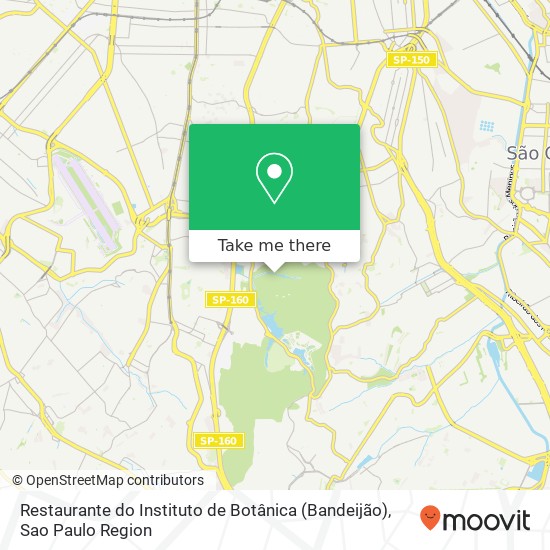 Restaurante do Instituto de Botânica (Bandeijão) map